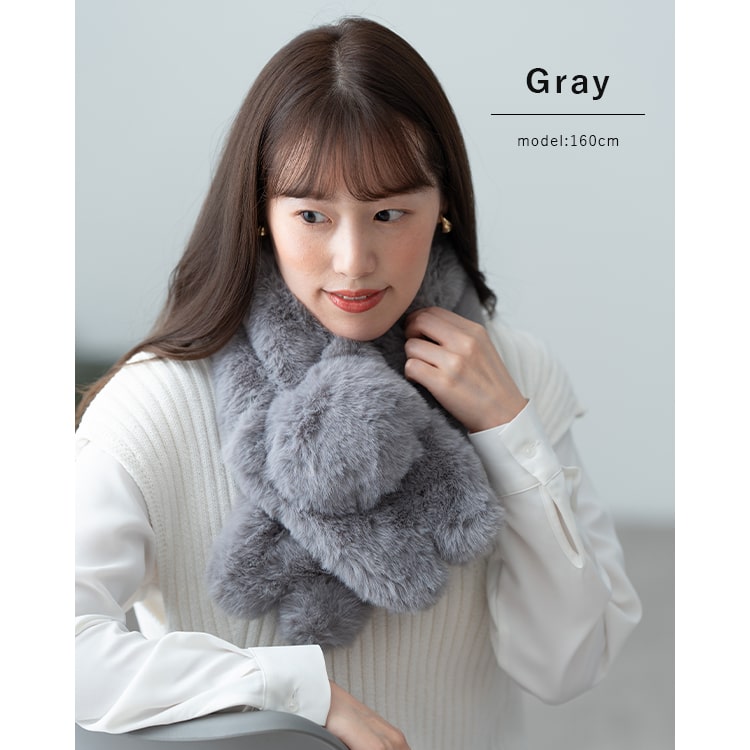 jou jou lier（ジュジュリエ） マフラー ティペット レディース