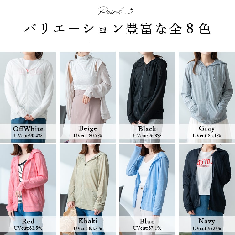 PAGE ONE(ファッション) パーカー レディース uv フード付き PAGE ONE(ファッション) パーカー レディース uv フード付き