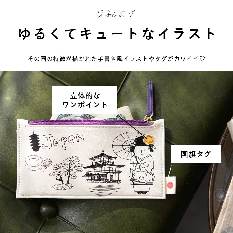 長財布 レディース マルチケース かわいい ギ...の詳細画像2