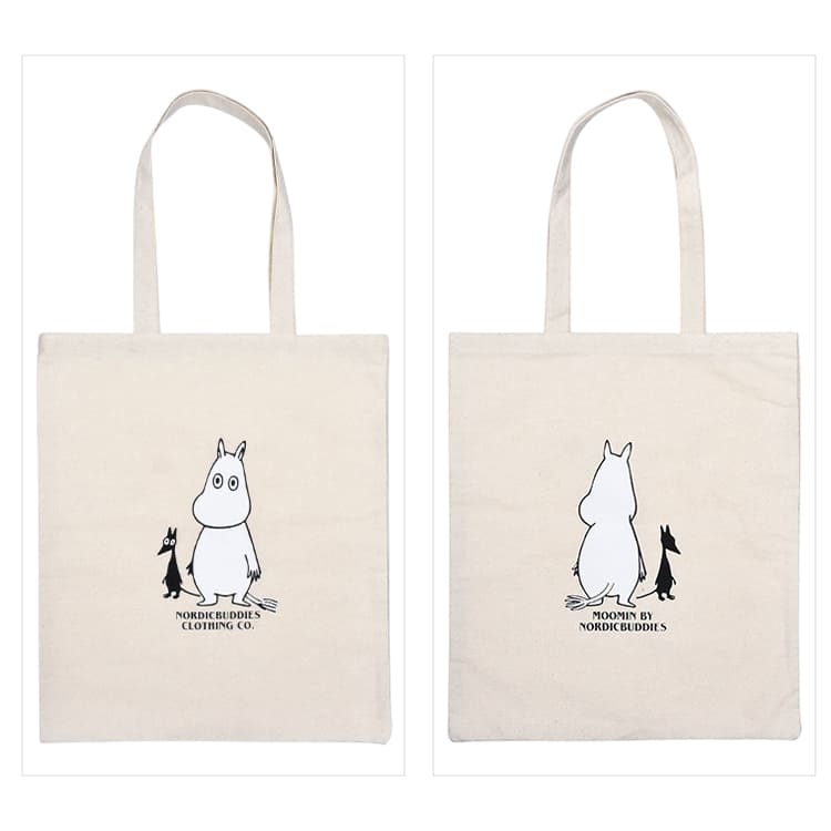 MOOMIN（ムーミン） トートバッグ A3 キャンバス レディース 大容量