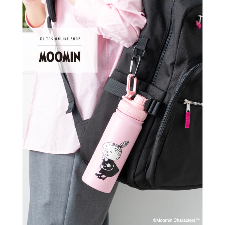 MOOMIN（ムーミン） 水筒 ステンレスボトル 550ml 直飲み 保冷 保温
