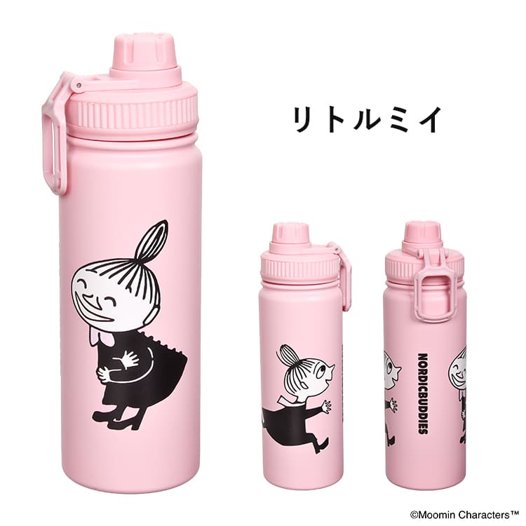 MOOMIN（ムーミン） 水筒 ステンレスボトル 550ml 直飲み 保冷 保温