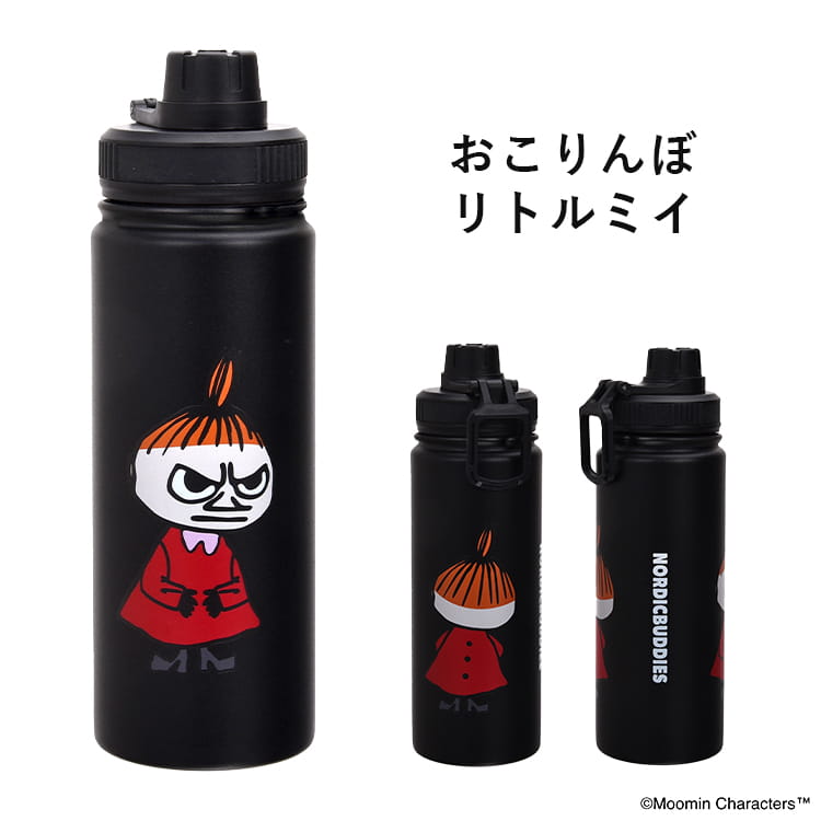 MOOMIN（ムーミン） 水筒 ステンレスボトル 550ml 直飲み 保冷 保温
