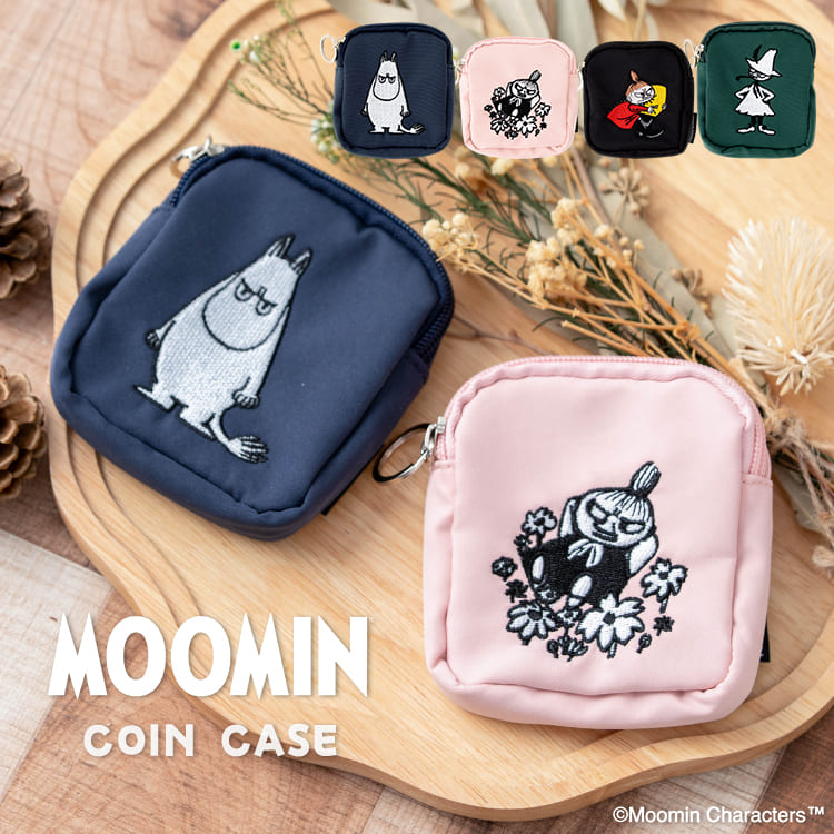 Kitamura ムーミン ケース 小銭入れ MOOMIN（ムーミン） 小銭入れ レディース 小物入れ ミニポーチ