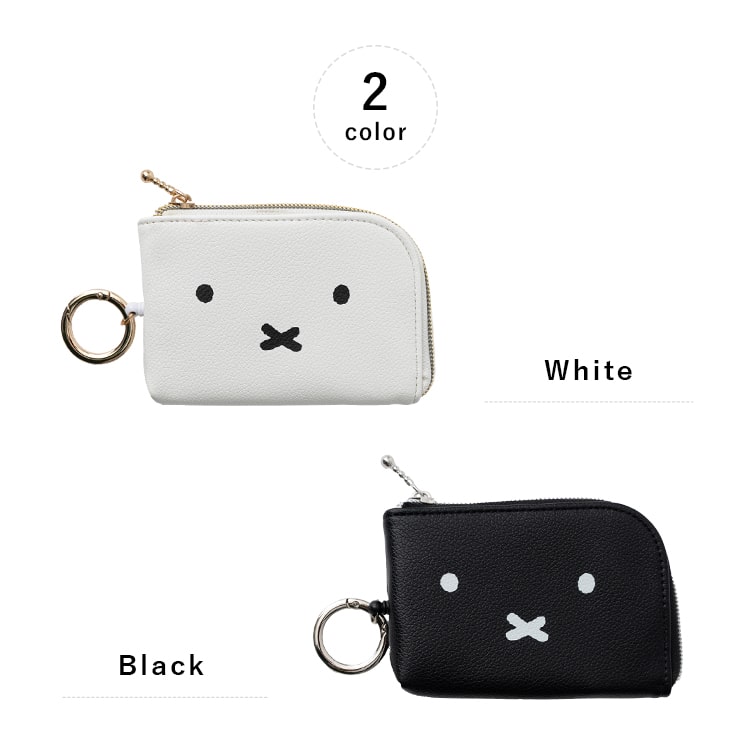 Miffy（ミッフィー） キーケース スマートキー 窓付き レディース