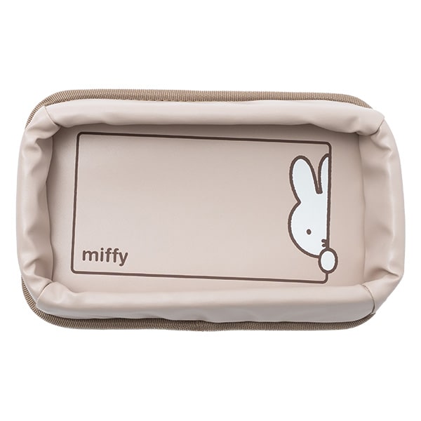 Miffy（ミッフィー） ダッシュボードトレー 小物入れ 収納ボックス