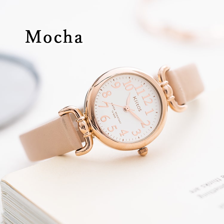 腕時計 レディース ニッケルフリー IPメッキ 10気圧防水 シンプル 金属