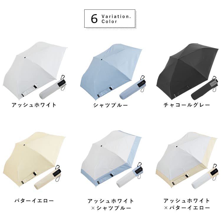 日傘 折りたたみ 完全遮光 100% 晴雨兼用 形状記憶 畳みやすい 軽量
