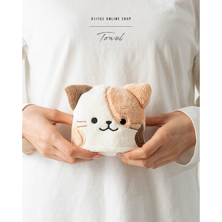 ループ付きタオル マスコット 動物 ぬいぐるみ ハンドタオル 30cm