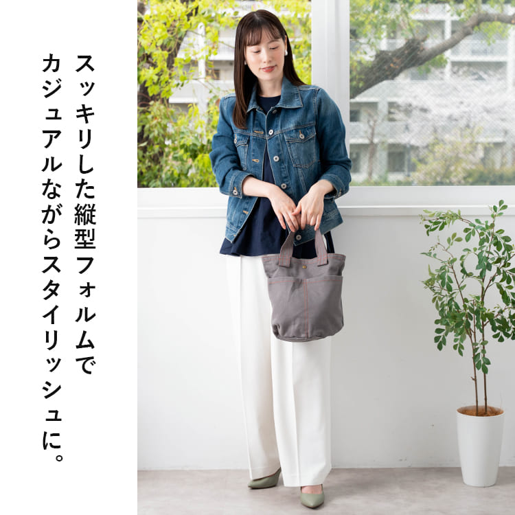 jou jou lier（ジュジュリエ） トートバッグ キャンバス レディース