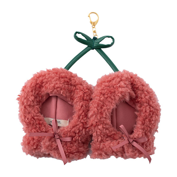 ぬいポーチ ぬい服 ポンチョ さくらんぼ ぬいぐるみ 15cm 収納