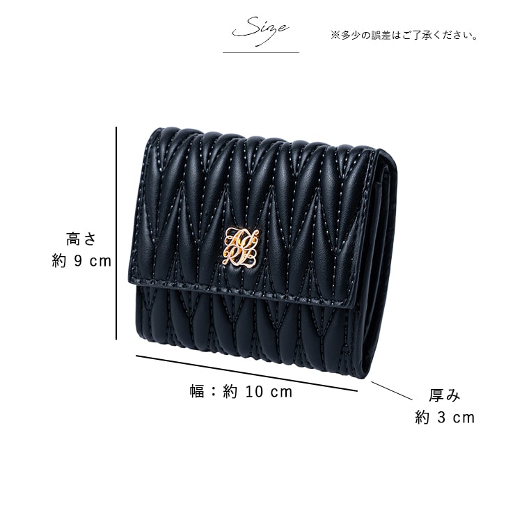 ALTROSE（アルトローズ） 財布 レディース 三つ折り 小さめ