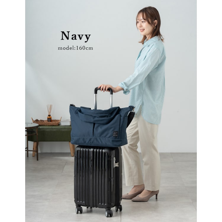 Manhattaner’s 旅行　ボストンバック　新品未使用 セール】【2way】サイズ調整可能シンプルボストンバッグ