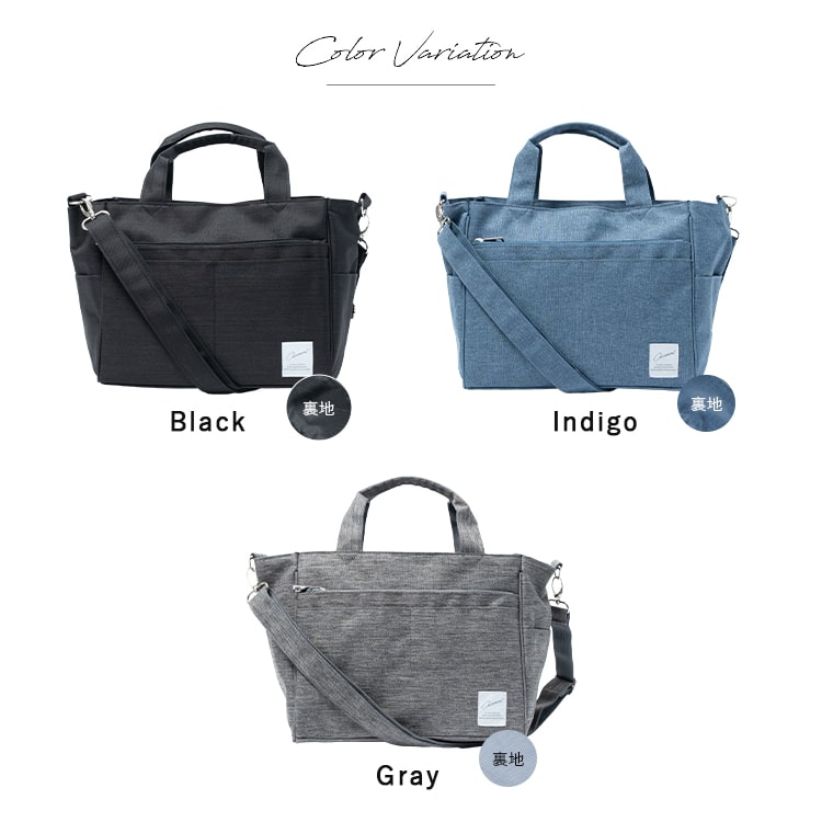 トートバッグ レディース 2way a4 12ポケット ショルダーバッグ