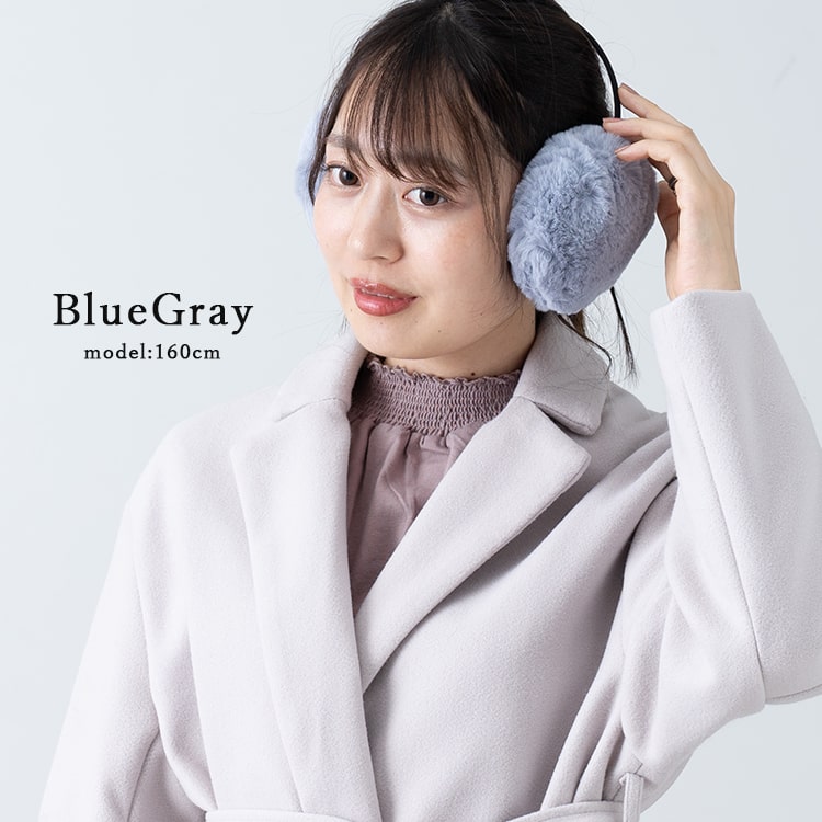 カナダ ふわふわエコファー耳当て&シュシュプレゼント♡パステルミックス カナダ ふわふわエコファー耳当て&シュシュプレゼント♡パステル
