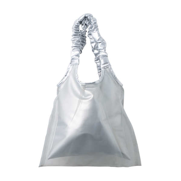 チュールトートバック　２点 トートバッグ レディース おしゃれ 大人 ギャザーハンドル チュール