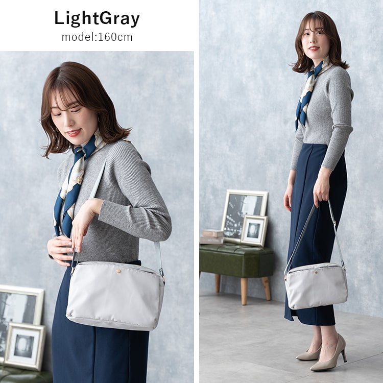 ショルダーバッグ レディース 小さめ 斜め掛け 大人 花粉が付きにくい