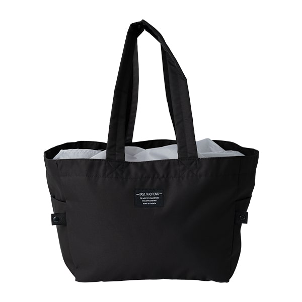 【もちお】KELTY×ハンズ　URBAN　ECOトートバッグ KELTY×ハンズ URBAN ECO ジップトート 759330122BK ブラック