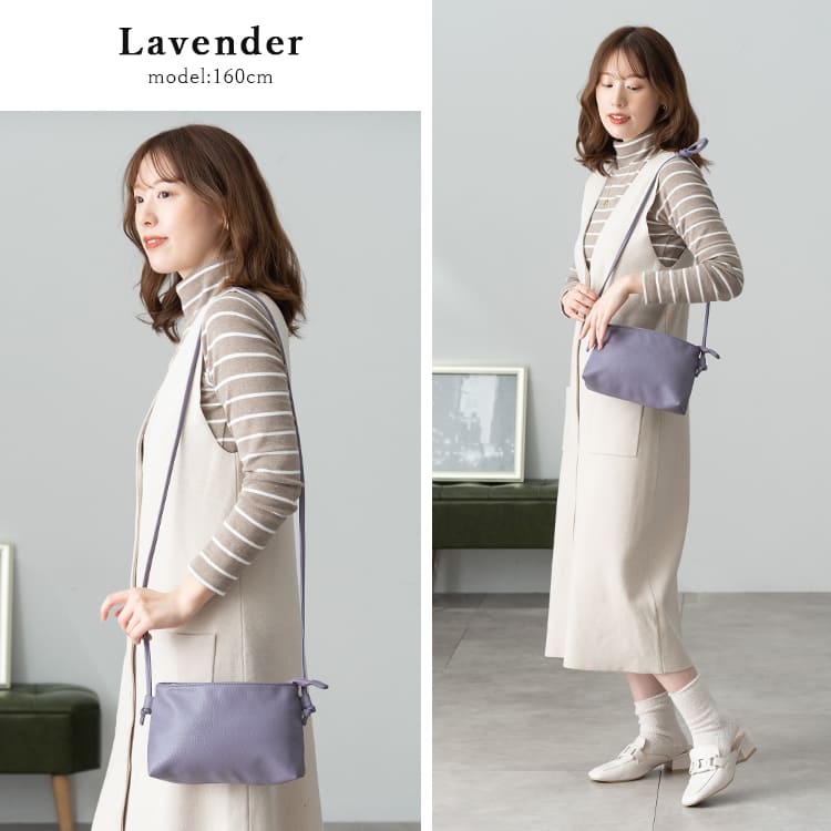ショルダーバッグ レディース 小さめ 斜め掛け 横型 シンプル おしゃれ