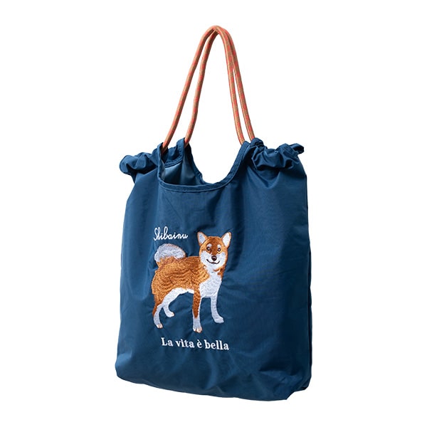 トートバッグ レディース 刺繍 アニマル a4 大容量 軽量 猫 犬 コード