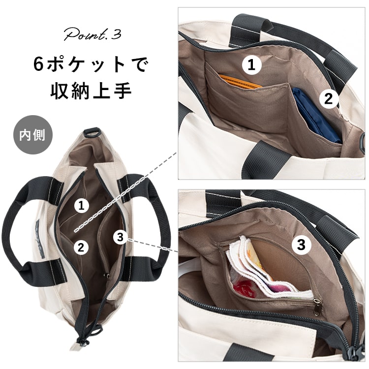ショルダーバッグ レディース 2way 斜め掛...の詳細画像5