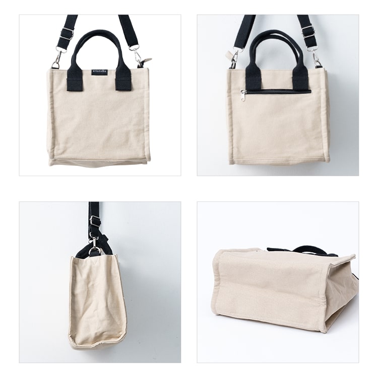 トートバッグ レディース 2way ショルダーバッグ a5 自立 ファスナー