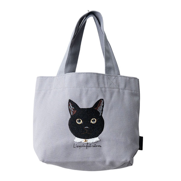 トートバッグ レディース 小さめ おしゃれ かわいい 大人 刺繍 犬 猫