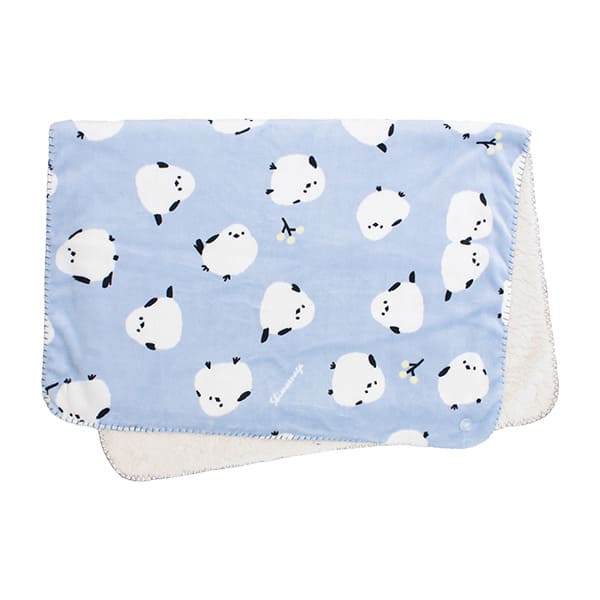 ブランケット ひざ掛け 100×70cm スワンネル 3way ポンチョ ボレロ