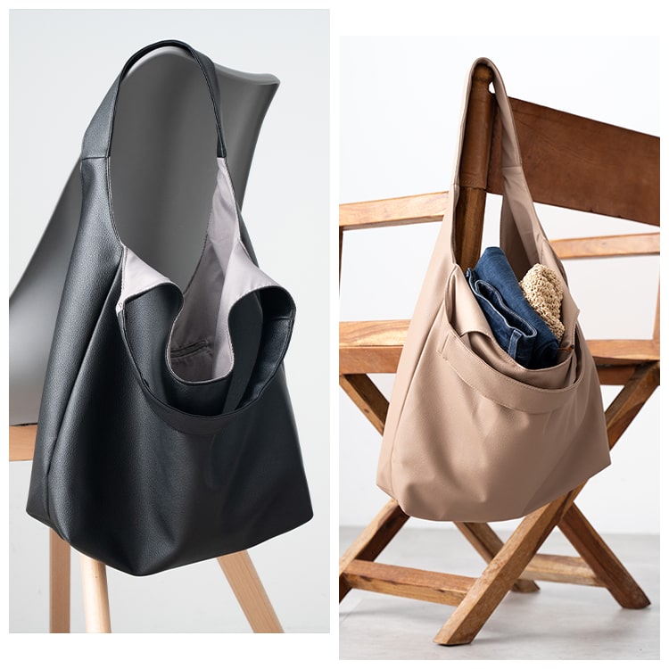 トートバッグ レディース a4 やわらか 軽量 大きめ おしゃれ 大人 丸い