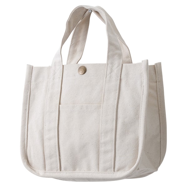 トートバッグ レディース 小さめ 仕切り ランチバッグ キャンバス 通勤