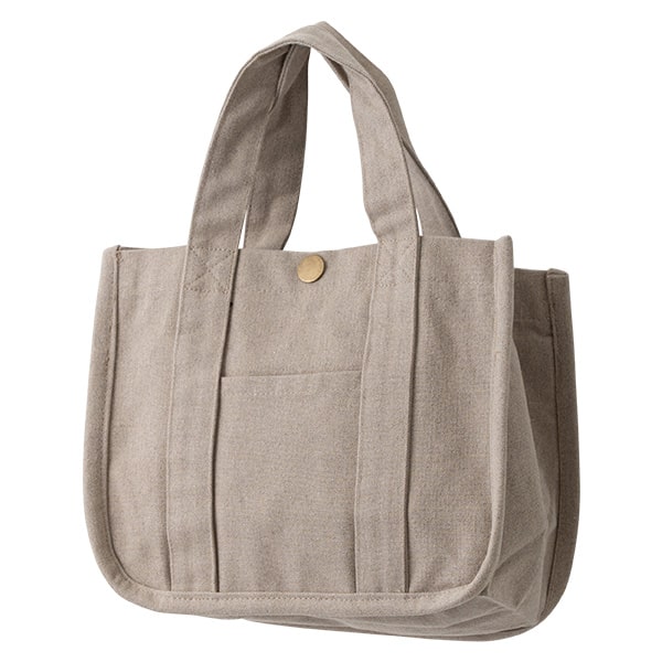 トートバッグ レディース 小さめ 仕切り ランチバッグ キャンバス 通勤