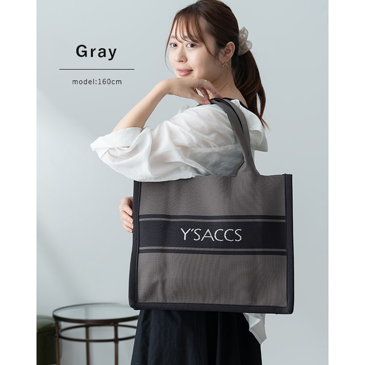 Y'SACCS vous et トートバッグ レディース ブランド イザック ニット