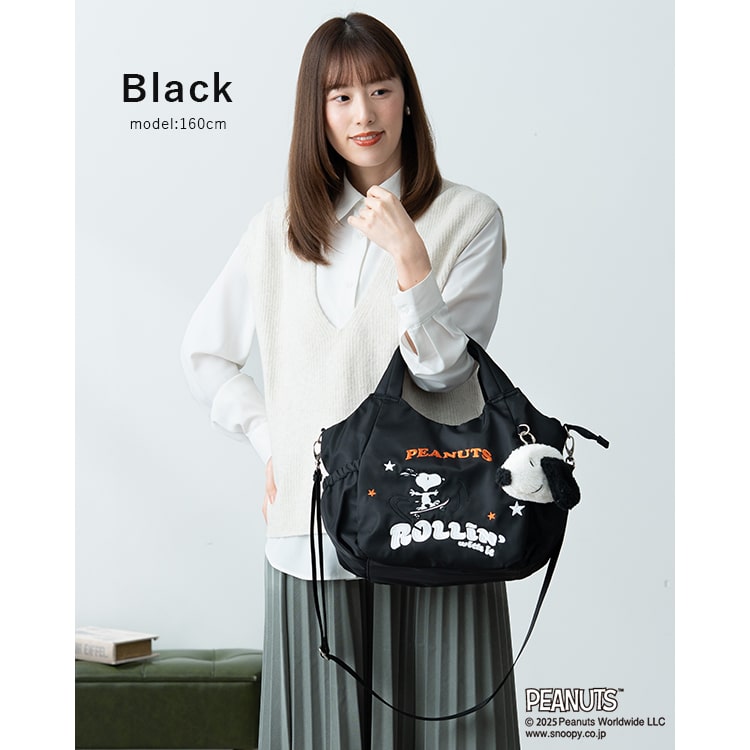 SNOOPY（スヌーピー） トートバッグ レディース 2way ショルダーバッグ