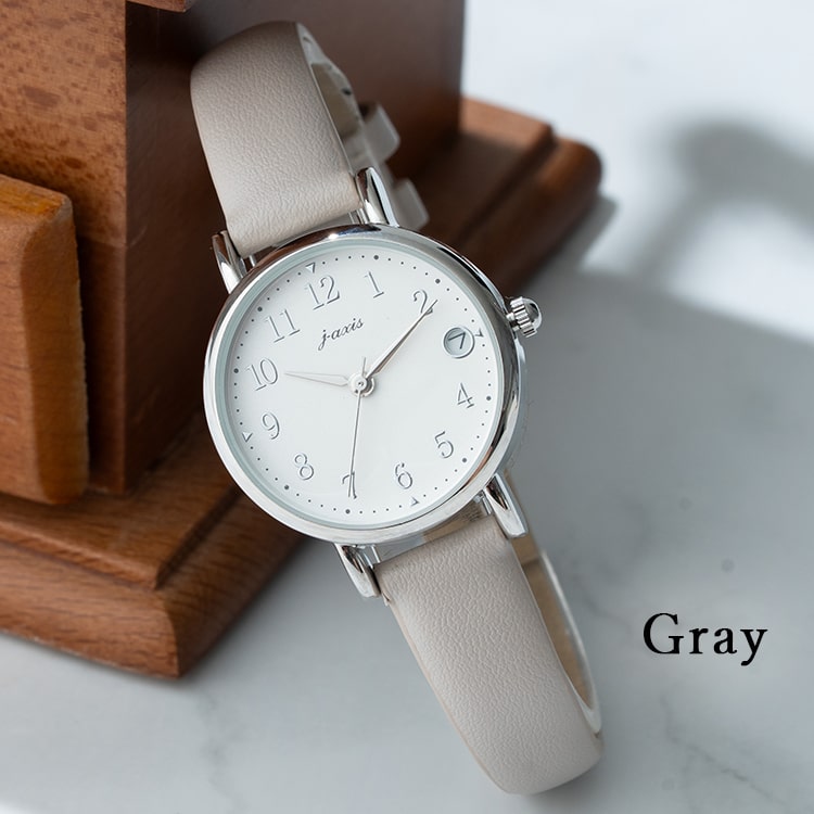 J-AXIS（ジェイアクシス） 腕時計 レディース ブランド カレンダー