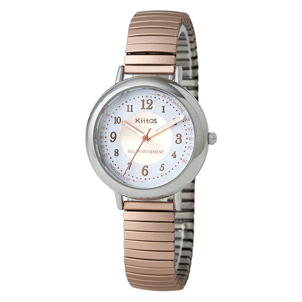 腕時計 レディース ブランド ソーラー ジャバラ ナースウォッチ 蓄光 3