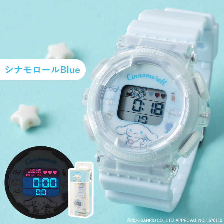 sanrio（サンリオ） 腕時計 デジタル キッズ レディース アラーム
