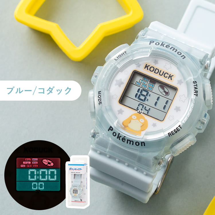 Pokemon（ポケモン） 腕時計 時計 デジタル キッズ レディース