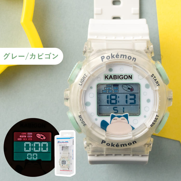 Pokemon（ポケモン） 腕時計 時計 デジタル キッズ レディース
