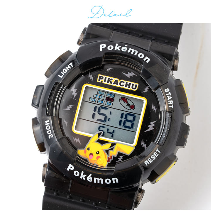 Pokemon（ポケモン） 腕時計 時計 デジタル キッズ レディース