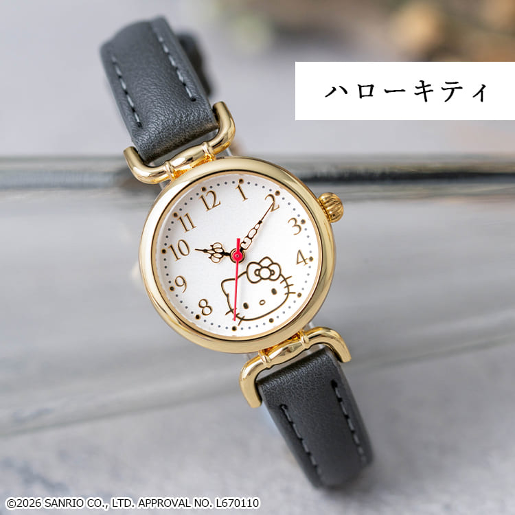 sanrio（サンリオ） 腕時計 レディース アンティーク風 ハローキティ