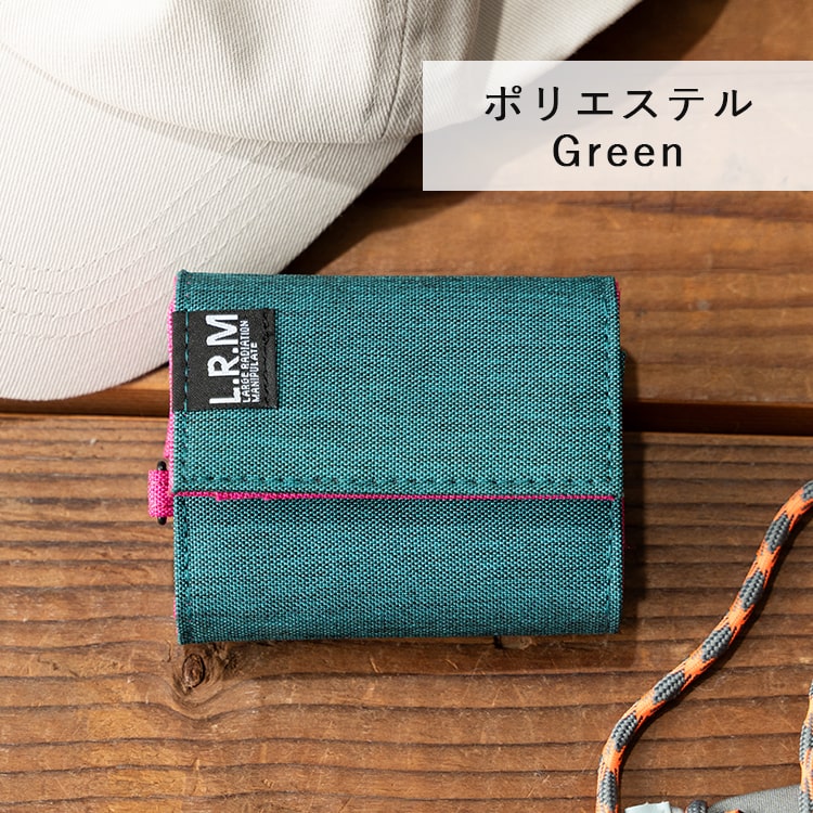 財布 メンズ 三つ折り コンパクト おしゃれ ブランド L.R.M 小銭入れ
