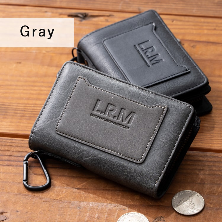 財布 メンズ 二つ折り l字ファスナー ブランド コンパクト おしゃれ