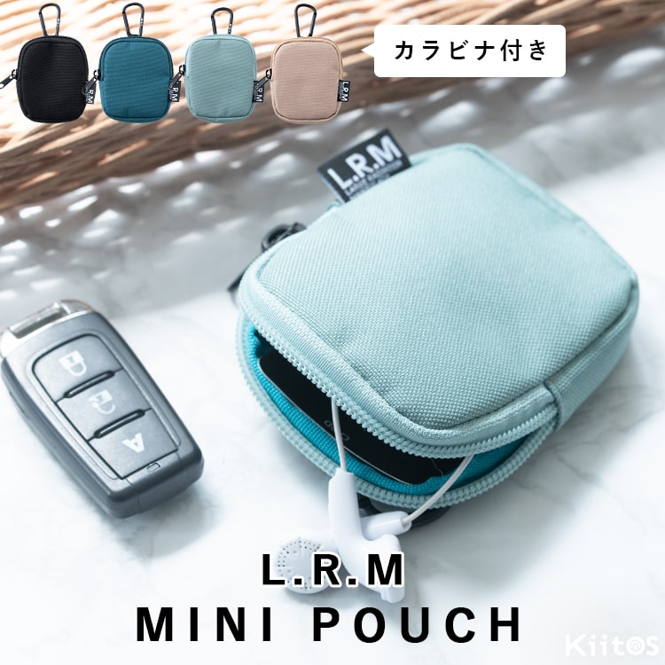 Yahoo! Yahoo!ショッピング(ヤフー ショッピング)ポーチ 小物入れ 小さめ ブランド L.R.M カラビナ付き レディース メンズ おしゃれ パスケース 小銭入れ ギフト