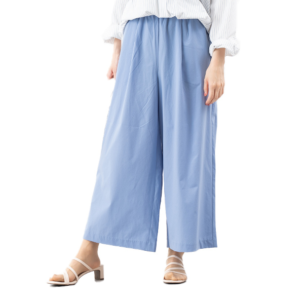 ワイドパンツ 無地 テーパード ウエストゴム ゆったり クロップ cw00300.jpg