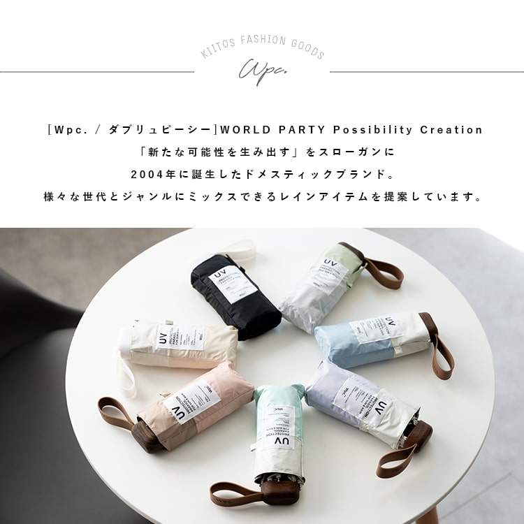 日傘 折りたたみ 超軽量 完全遮光100% U...の詳細画像2