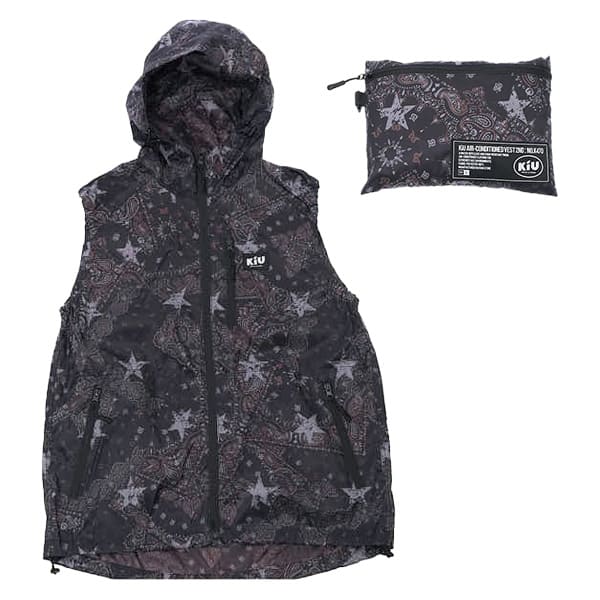ファン付きベスト おしゃれ KiU キウ 空調服 セット バッテリー エア
