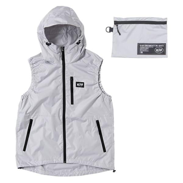 ファン付きベスト おしゃれ KiU キウ 空調服 セット バッテリー エア