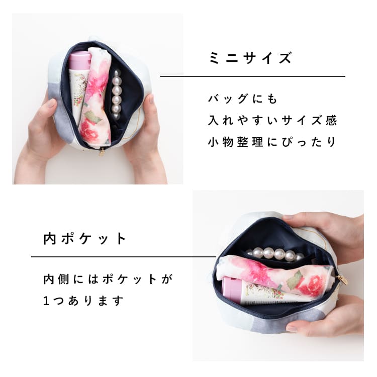 Wpc. ポーチ 撥水加工 レディース Patterns ミニ コスメ 小物