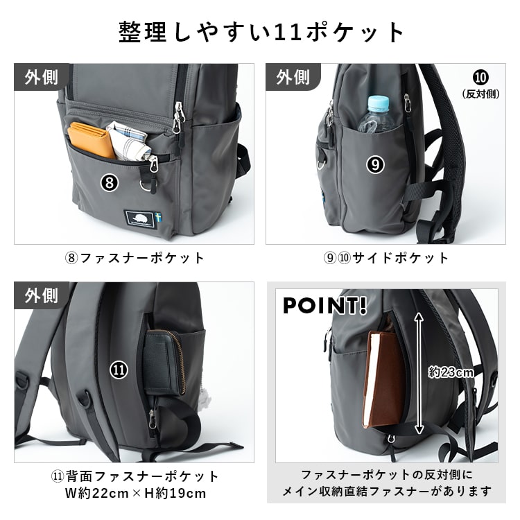 PING リュック　ブラック　グレー　未使用品 楽天市場】ping バックパックの通販