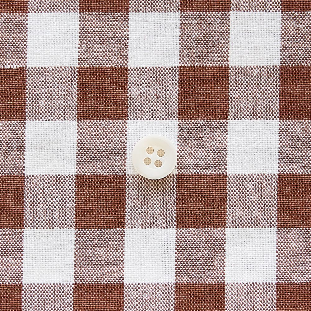 【non22さま】vintage ❀ 茶色いギンガムチェックおズボン クマさん ギンガムチェックくまちゃん刺繍ブラウス66〜90 | Prince